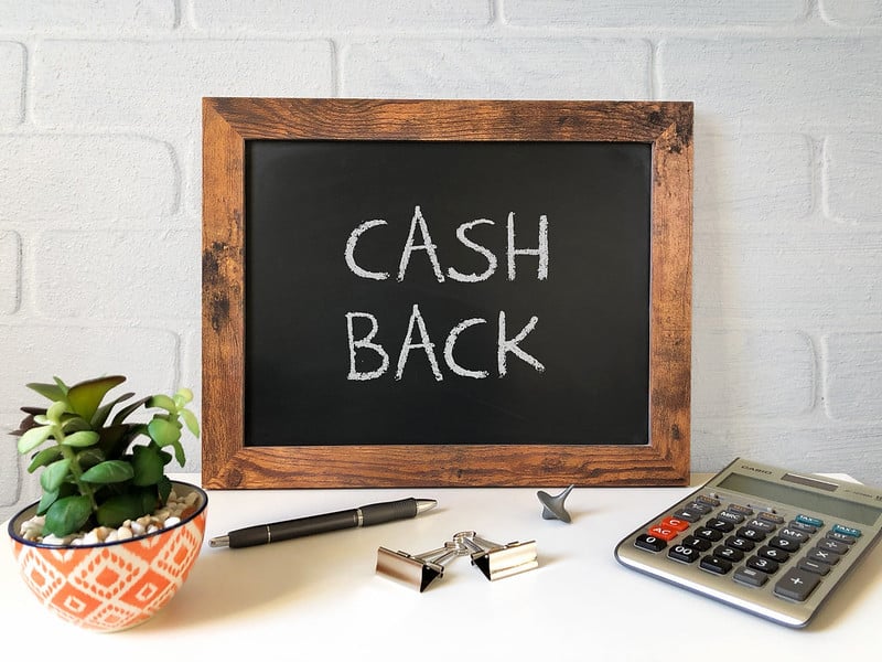 Cashback aanvragen